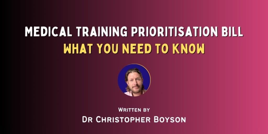 Medical Training Prioritisation Bill: What International Medical Graduates (IMGs) Need to Know